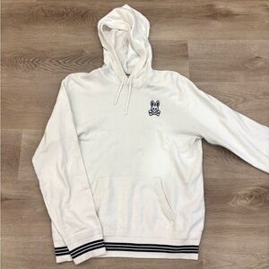Psycho bunny white hoodie